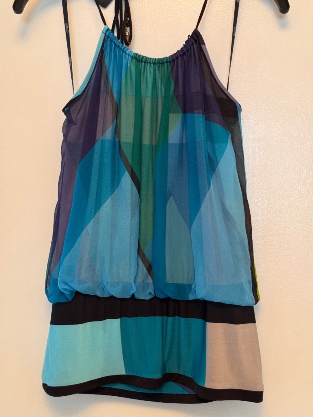 Analili Silk top, size M, multi color